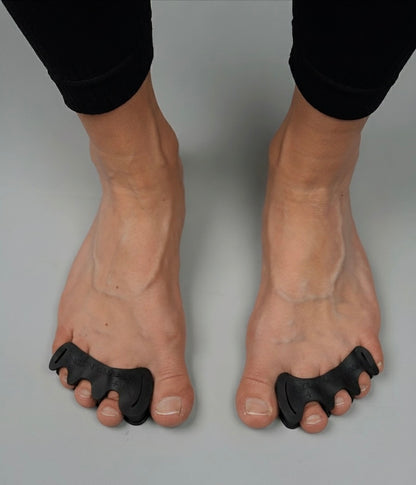 Séparateurs d’orteils silicone Alignaa – Soulagement & confort (1 paire)
